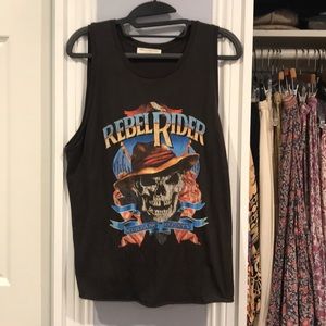 Spell & The Gypsy Collective Tops - SPELL and the Gypsy REBEL RIDER tank tee singlet Spell & The Gypsy Collective Tops - SPELL and the Gypsy REBEL RIDER tank tee singlet